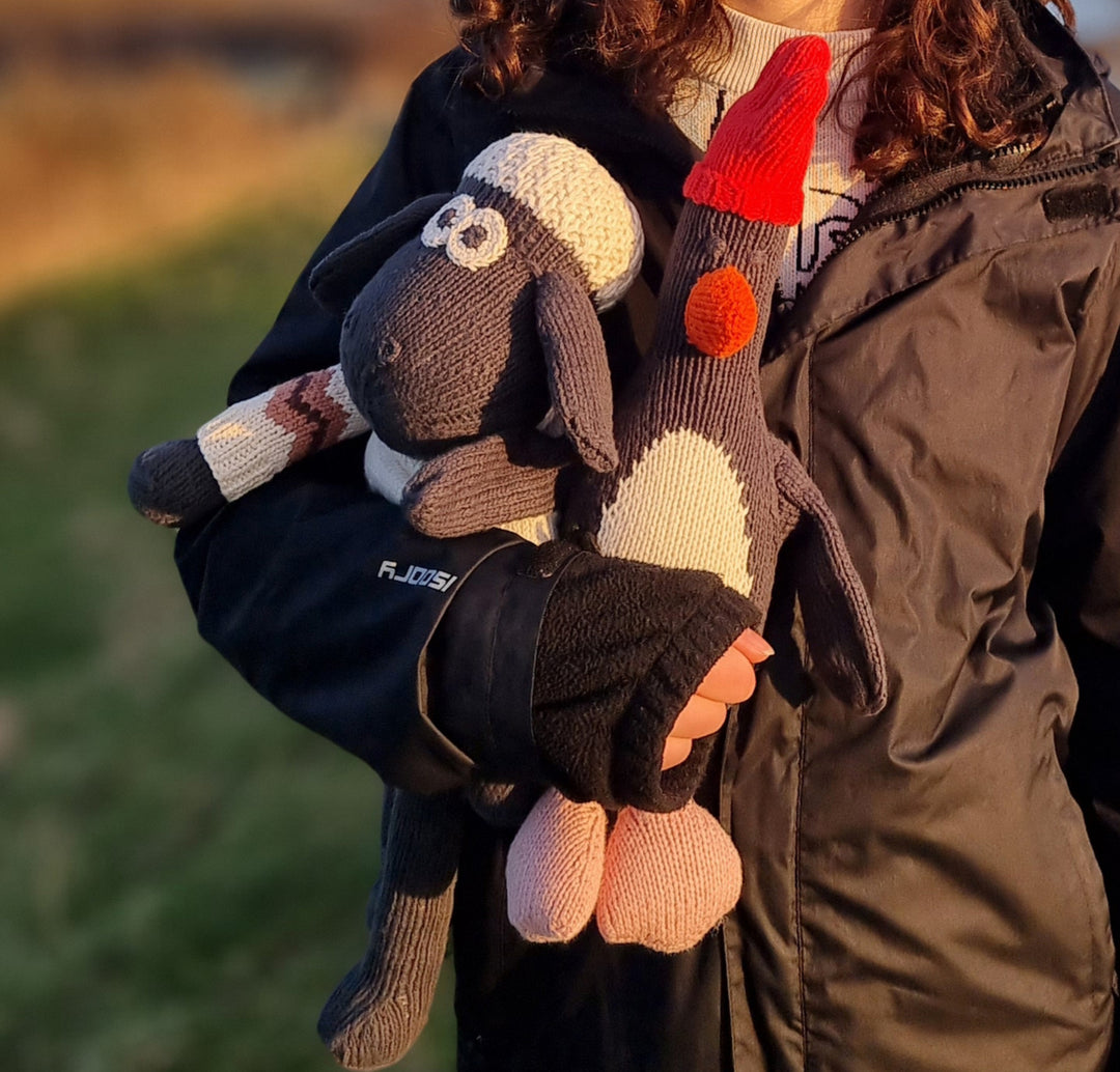 Organic Knitted Soft Toy | Feathers McGraw Penguin