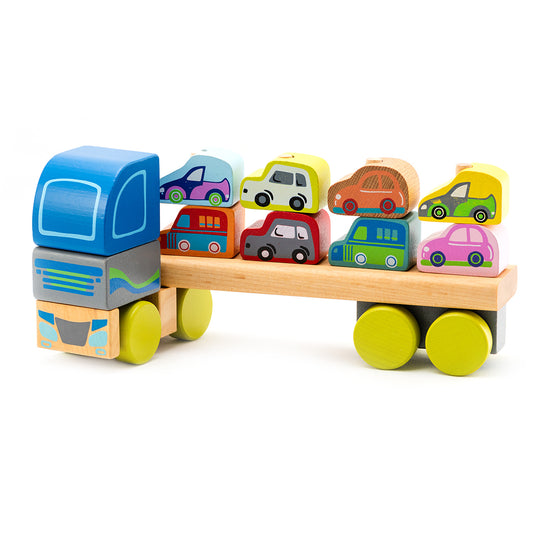 Truck With Stacking Cars