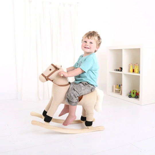 Corduroy Rocking Horse