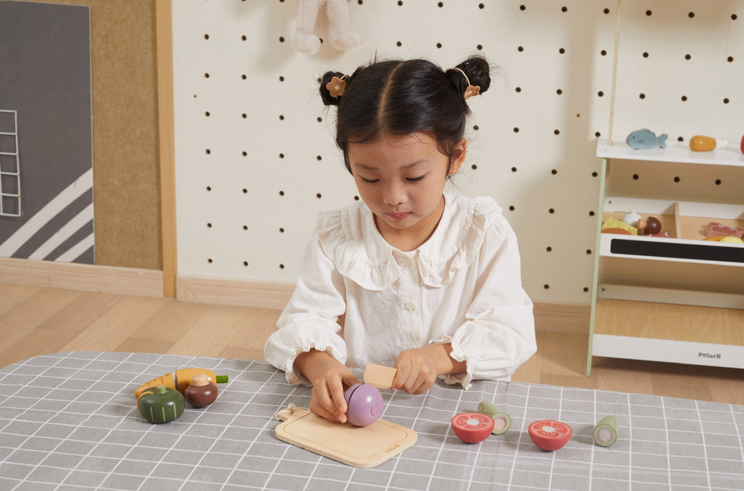 Wooden Cutting Vegetables