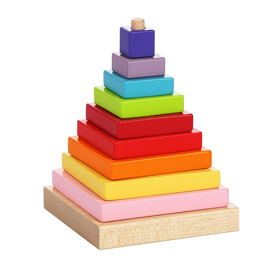 Colourful Stacking Pyramid