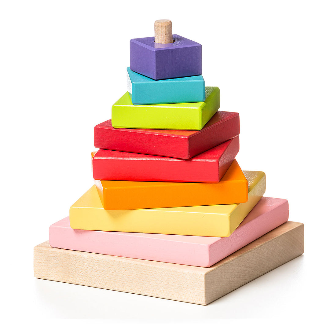 Colourful Stacking Pyramid