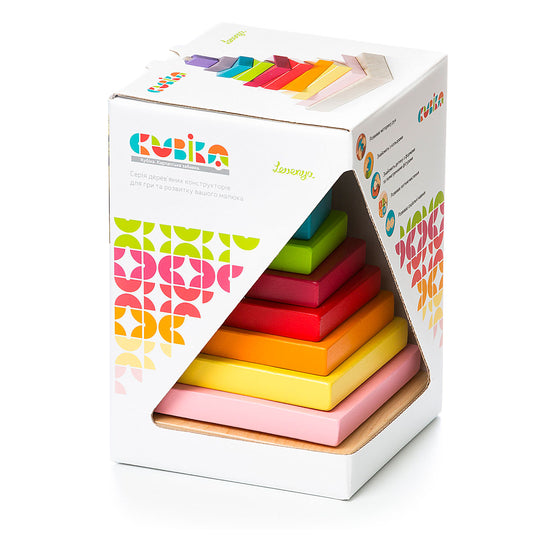 Colourful Stacking Pyramid