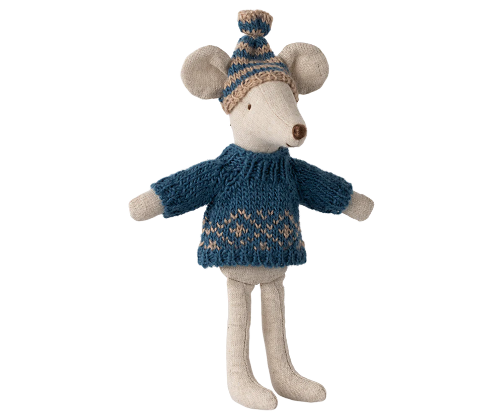 Maileg | Winter Dress-Up For Adult Mouse - Blue