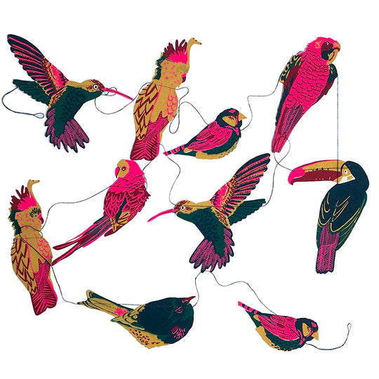 Recycled Paper Garland | Birds