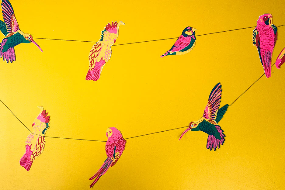 Recycled Paper Garland | Birds