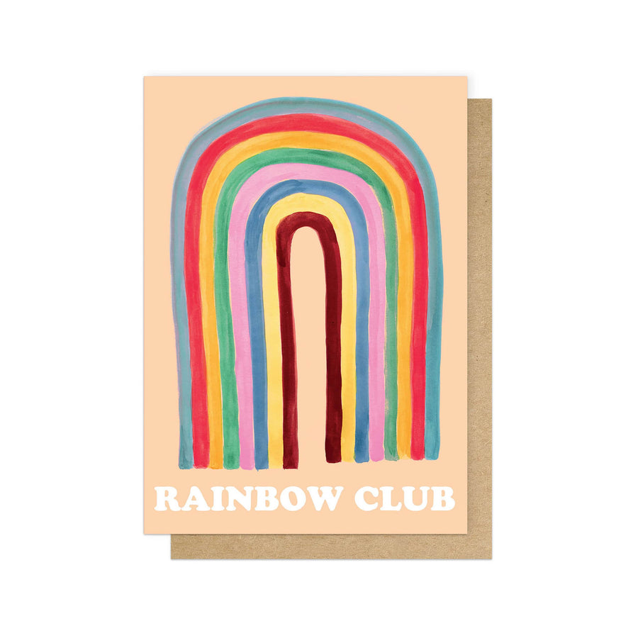 Greetings Card | Rainbow Club - Moo Like a Monkey