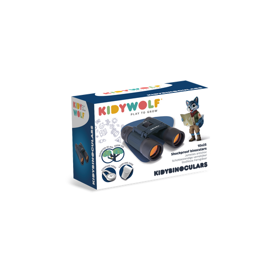 KIDYBINOCULARS Shockproof Binoculars Blue