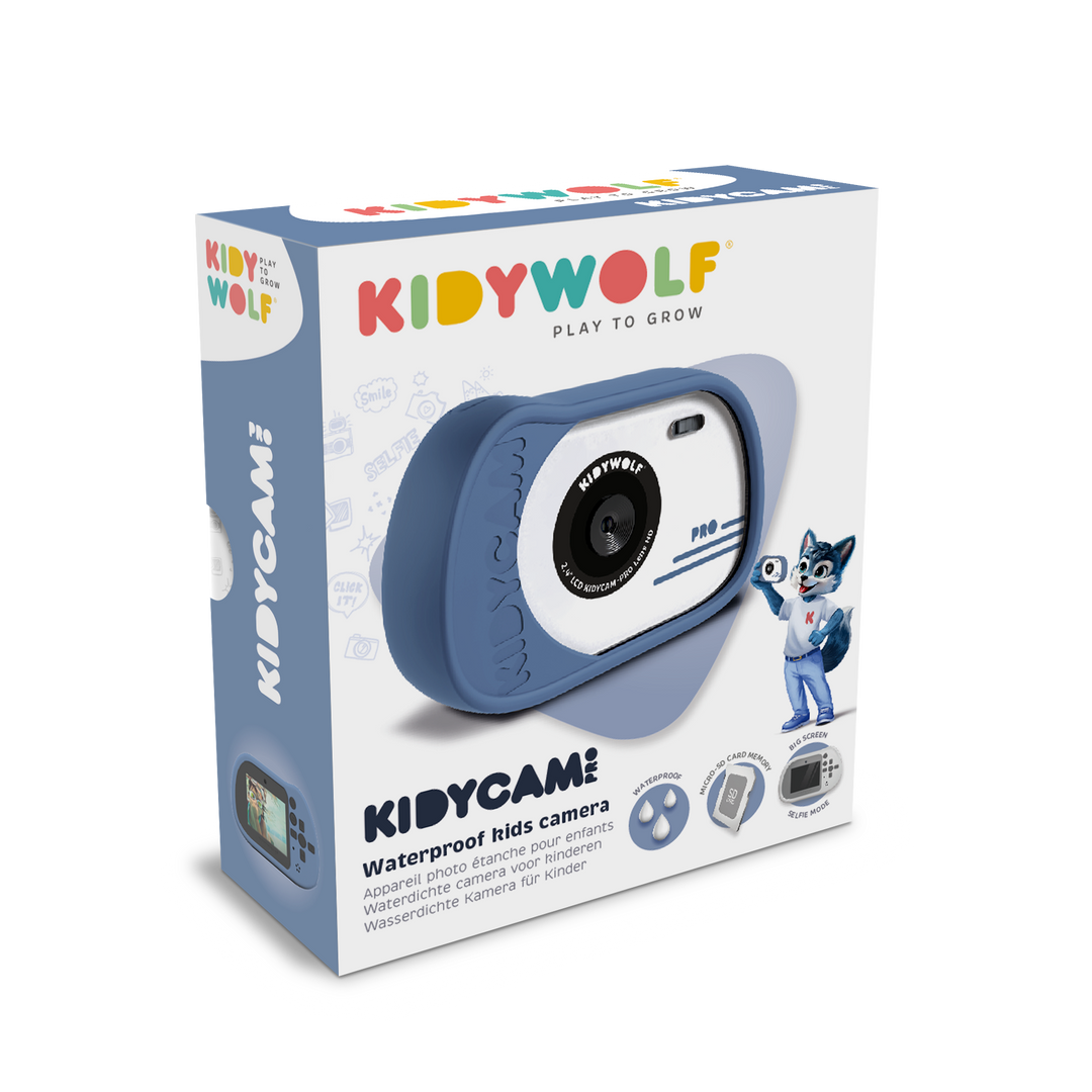 KIDYCAM PRO Waterproof and Shockproof Digital Camera Blue
