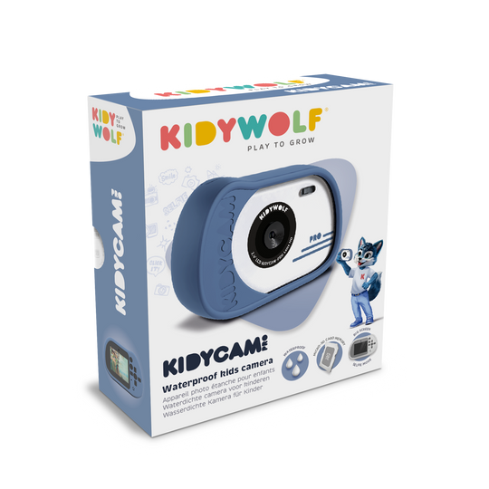 KIDYCAM PRO Waterproof and Shockproof Digital Camera Blue