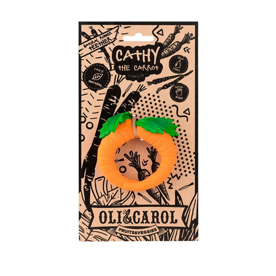 Oli & Carol Cathy the Carrot Teether