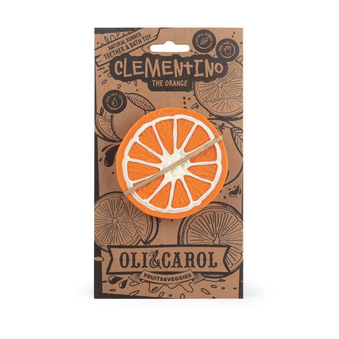 Oli & Carol Clementino the Orange Teether