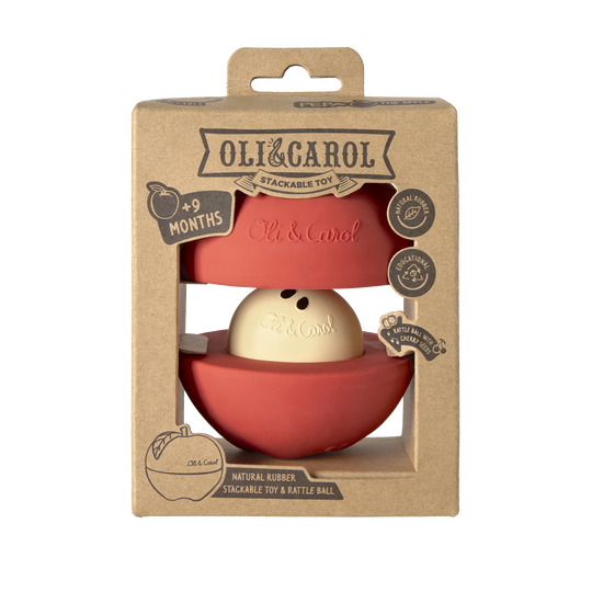 Oli&Carol Pepa the Apple Stacking and Ball Toy
