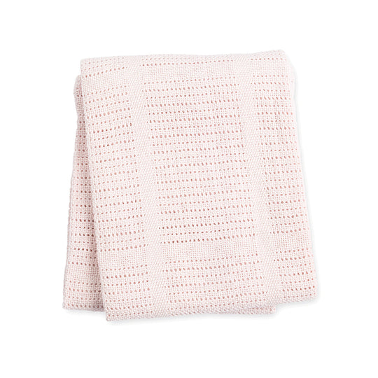 Cellular Baby Blanket - Pink