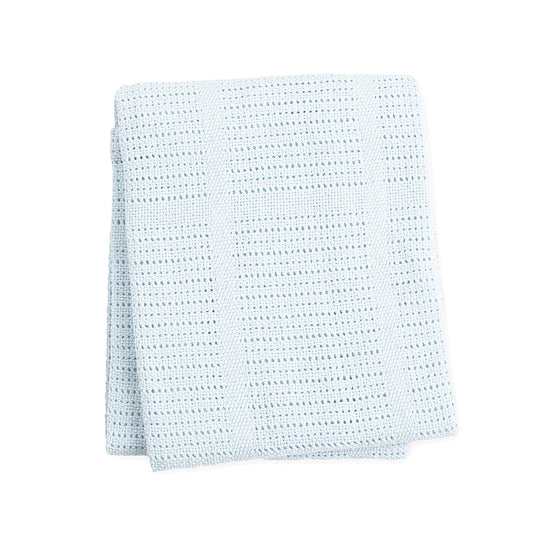 Cellular Baby Blanket - Blue