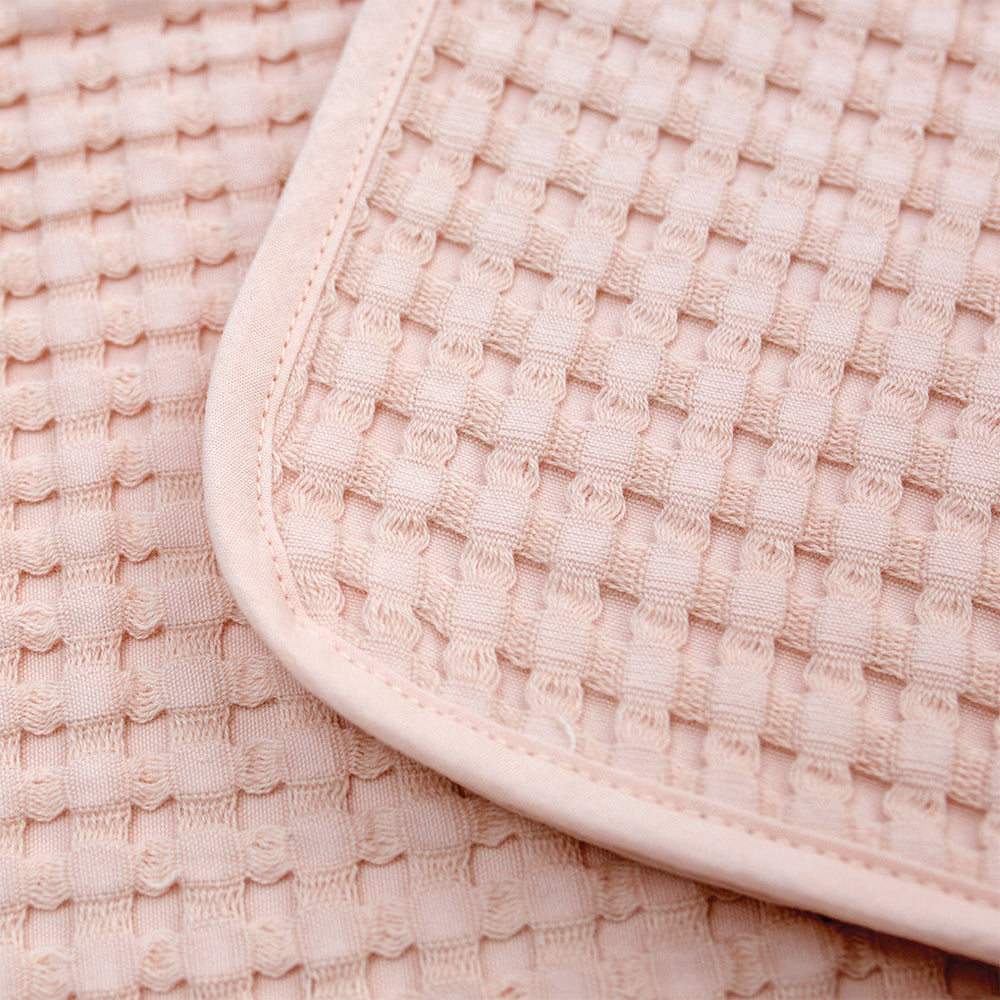 Waffle Baby Blanket - Ballet Slipper