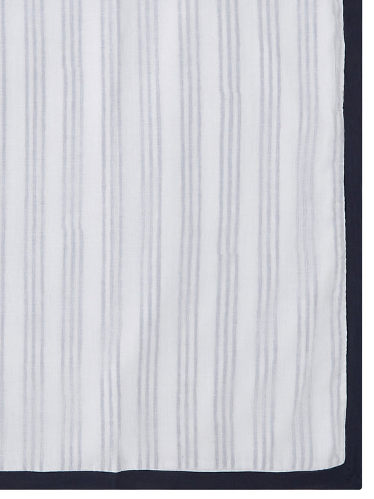 Cotton Dohar Baby Blanket - Cairo Blue Striped