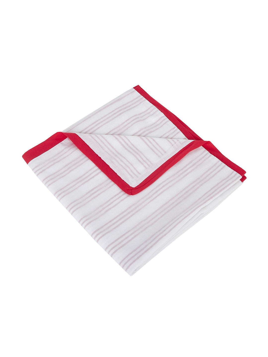 Cotton Dohar Baby Blanket - Cairo Pink Striped