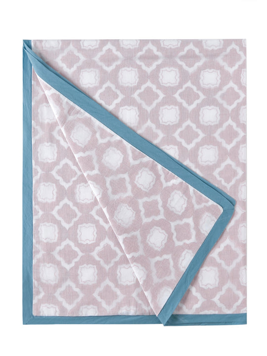 Cotton Dohar Baby Blanket - Miami Print