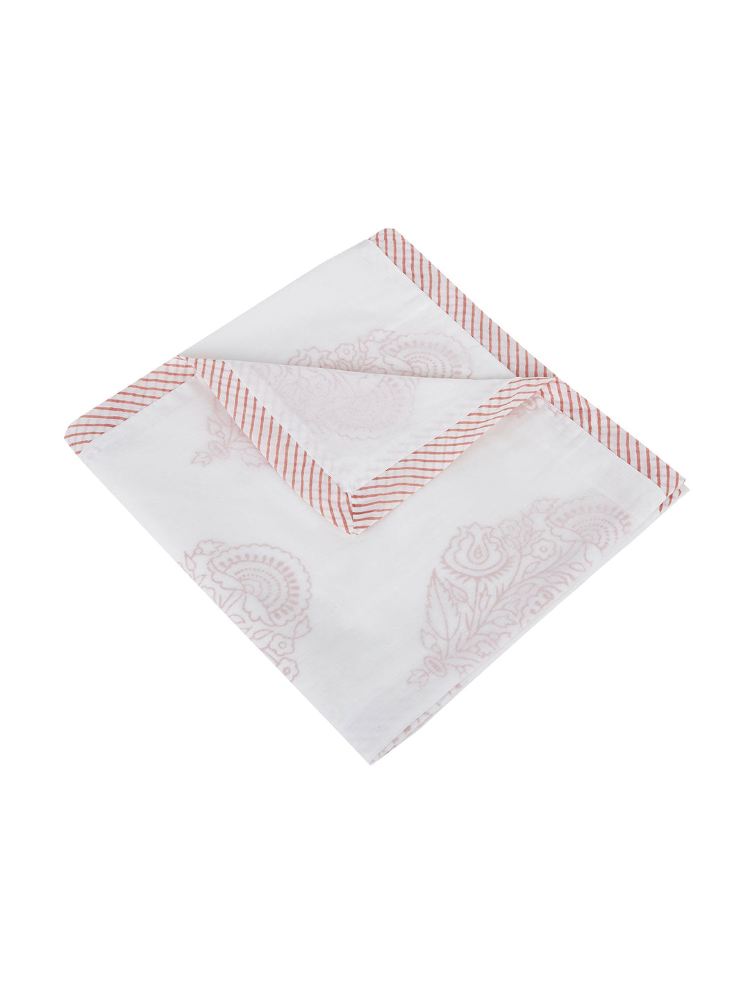 Cotton Dohar Baby Blanket - Pink City Print