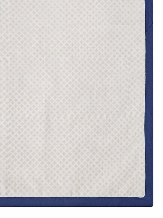 Cotton Dohar Baby Blanket - Seminyak Blue