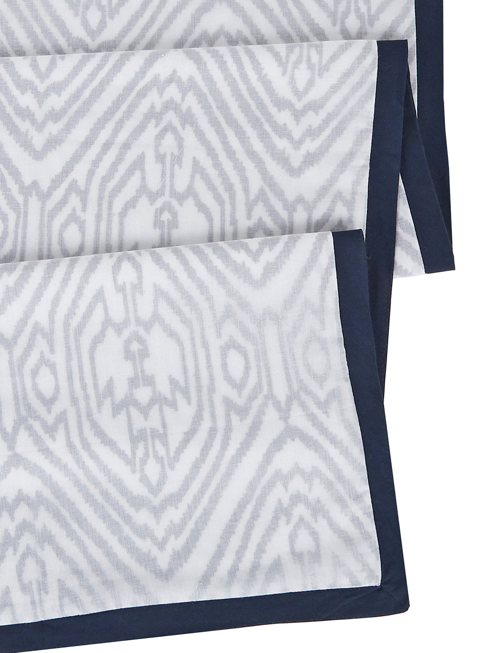 Cotton Dohar Baby Blanket - Southside Blue Print