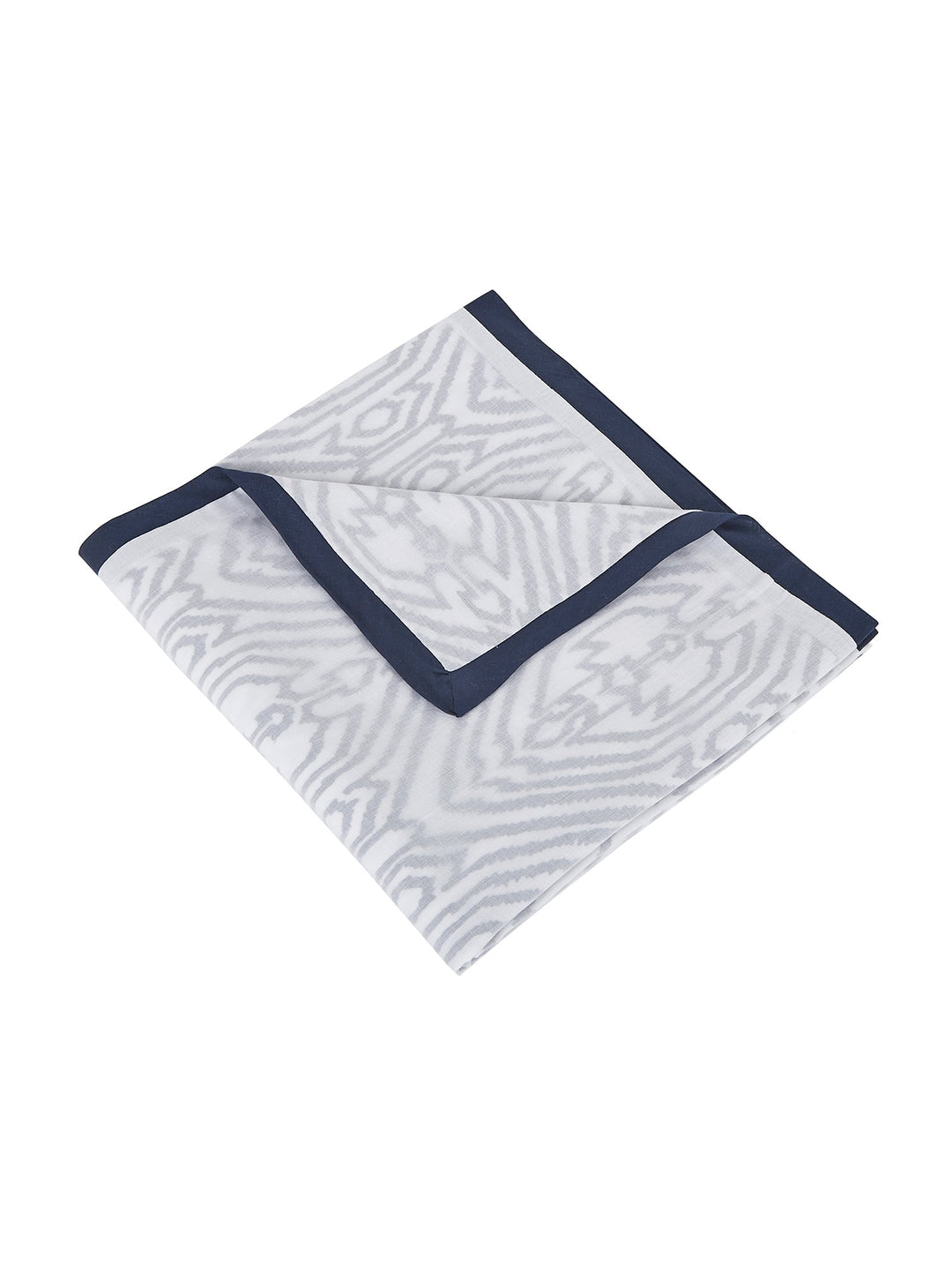 Cotton Dohar Baby Blanket - Southside Blue Print