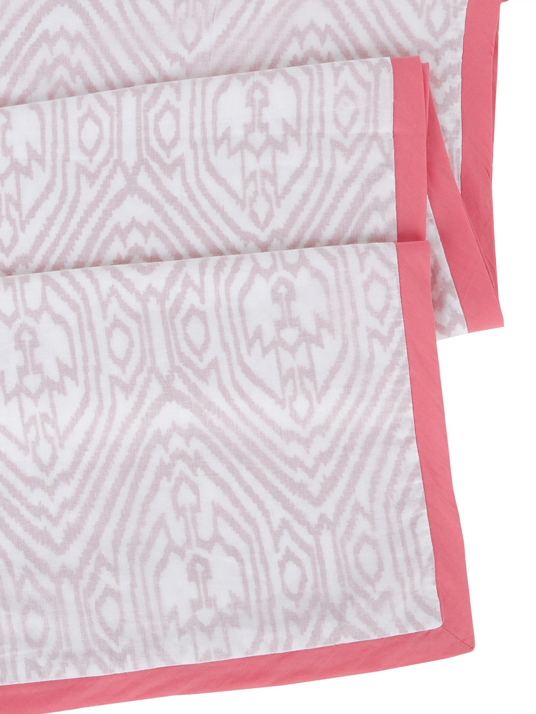 Cotton Dohar Baby Blanket - Southside Pink Print