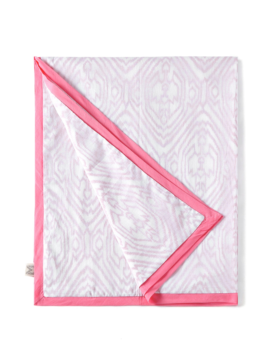 Cotton Dohar Baby Blanket - Southside Pink Print