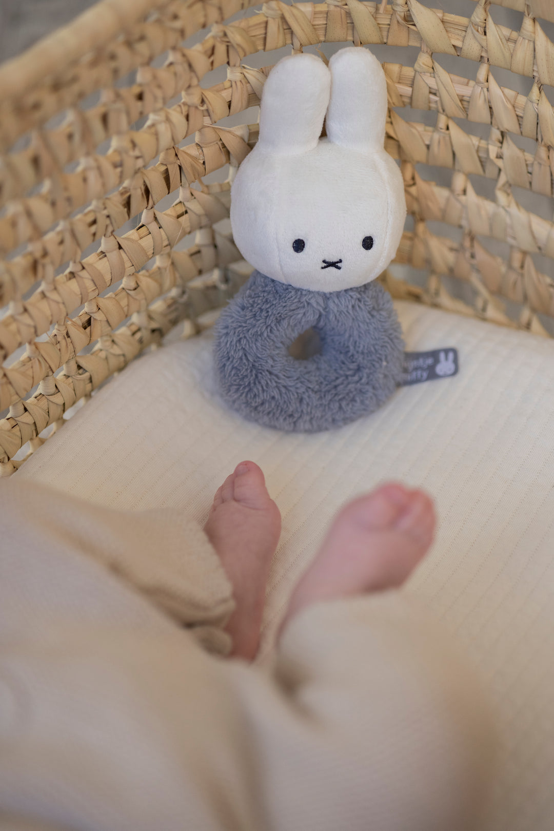 Miffy | Rattle Fluffy | Blue