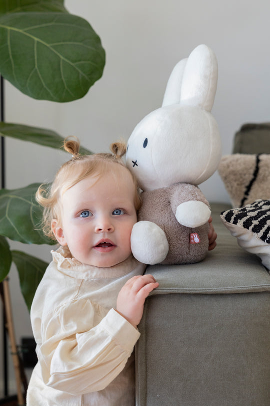 Miffy | Cuddle Fluffy Taupe | 35cm