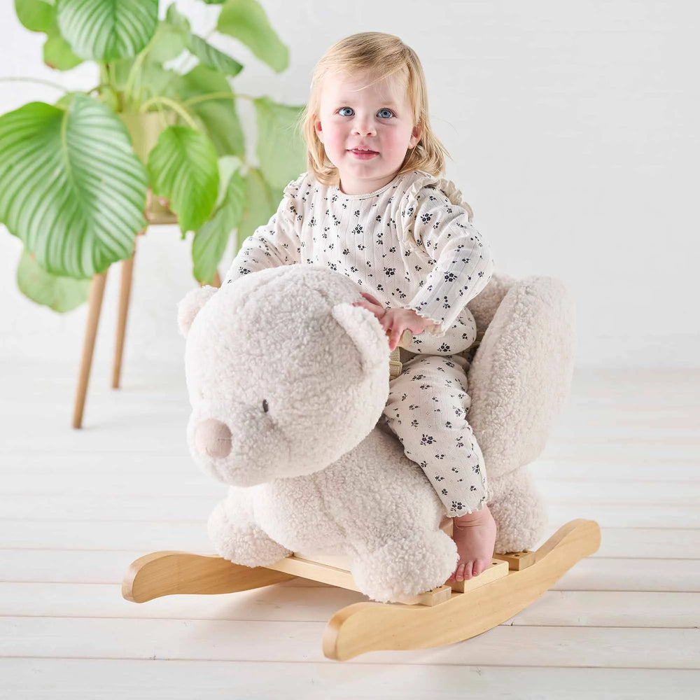 Nattou Teddy Rocker | Bear - Ecru
