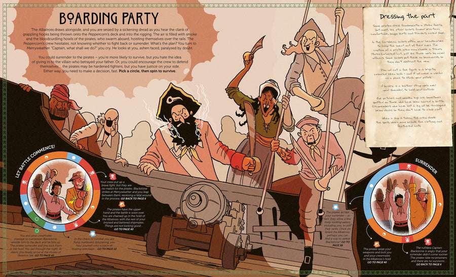 Spin To Survive: Pirate Peril - Moo Like a Monkey