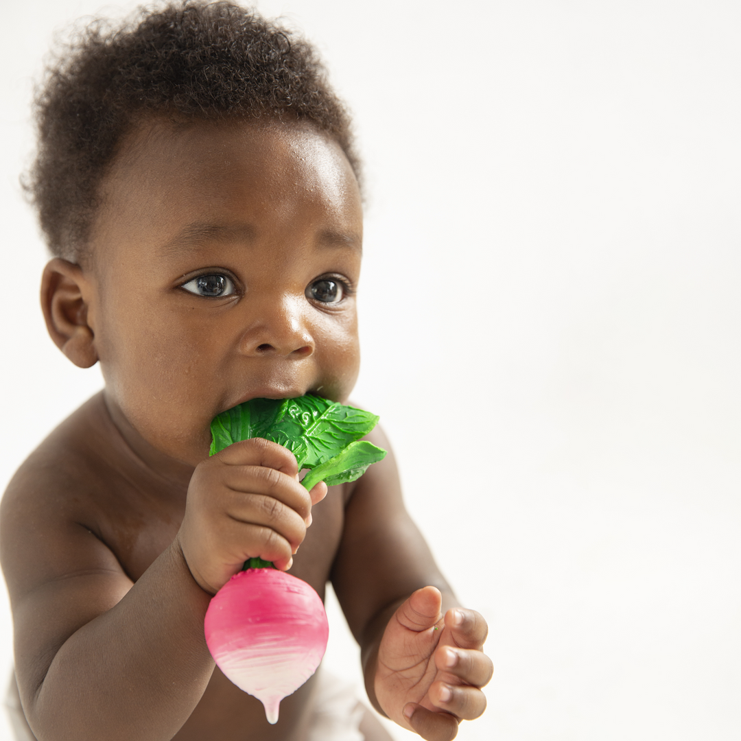 Oli & Carol Ramona the Radish Baby Teether