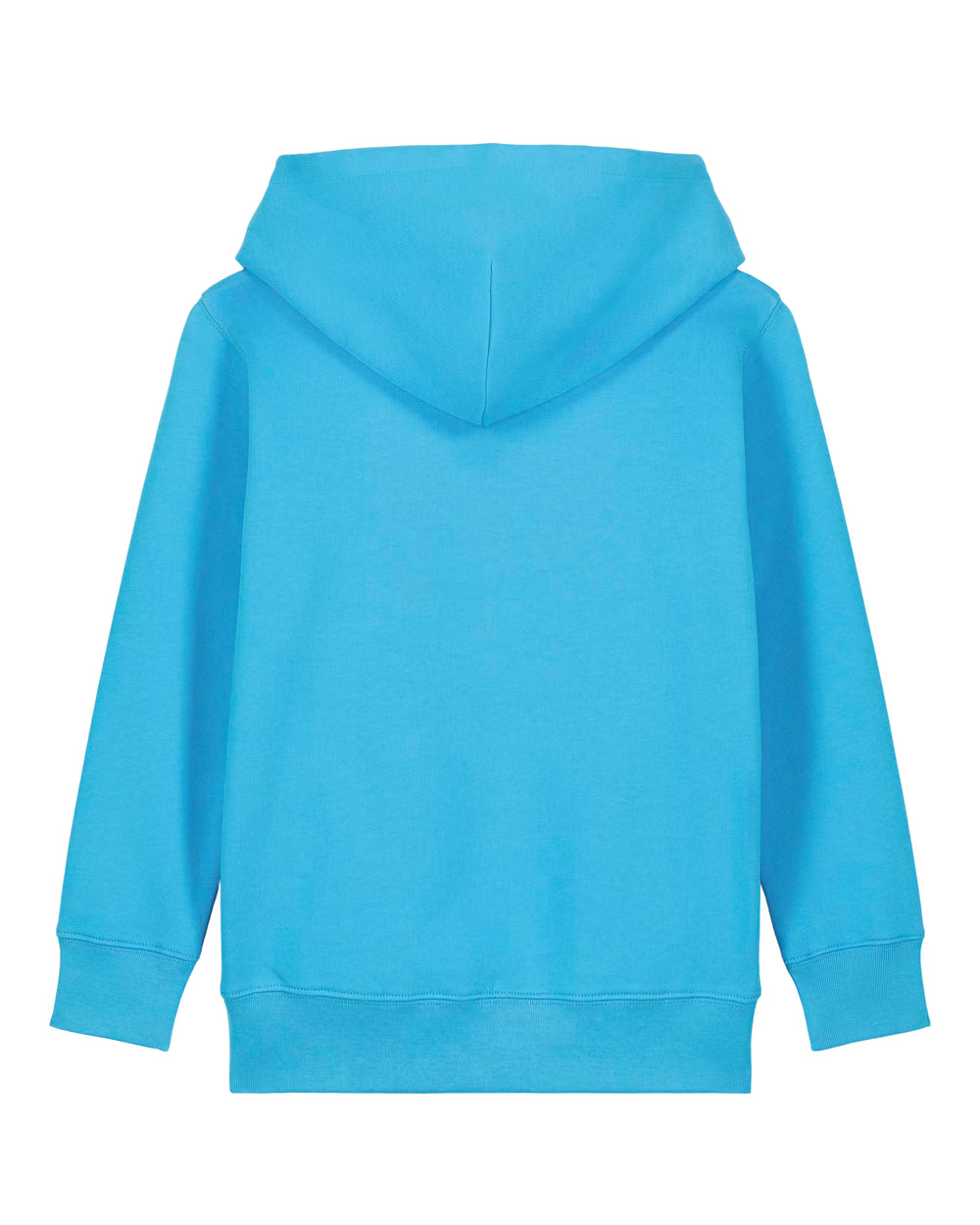 Organic Kids' Hoodie | Chip the Seagull 2.0 - Aqua Blue