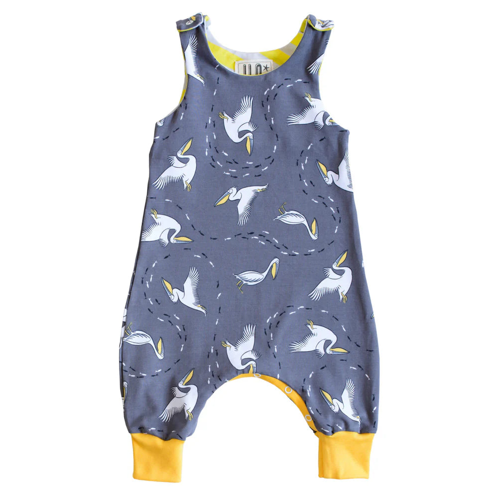 ILO Harem Romper - Pelicans