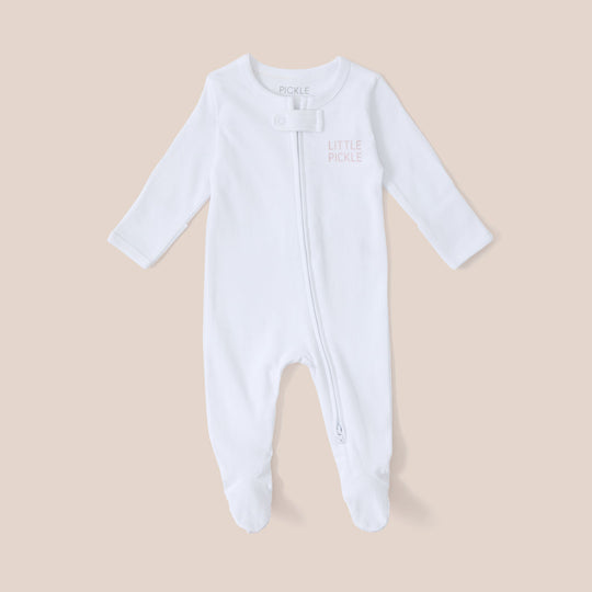Little Pickle Zip Sleepsuit