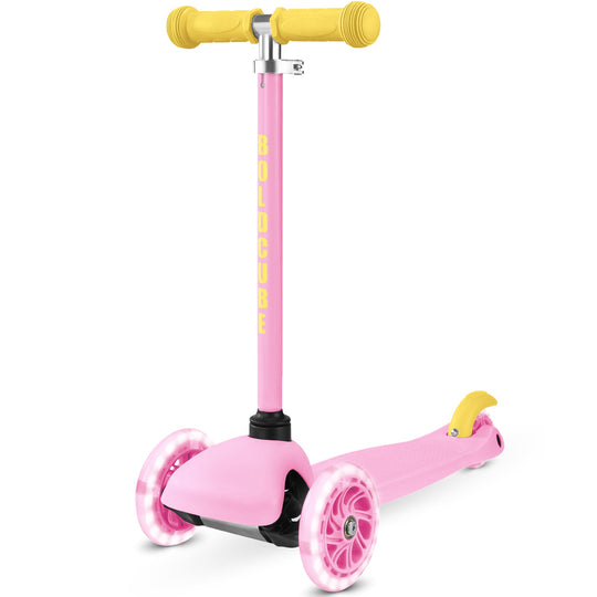 Teeny 3 Wheel Scooter - Pink and Yellow