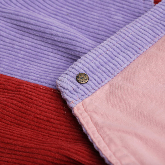 Dotty Dungarees | Chunky Cord Dress - Rosebed Patchwork
