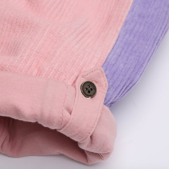 Dotty Dungarees | Chunky Cord Dungarees - Rosebed Pathwork