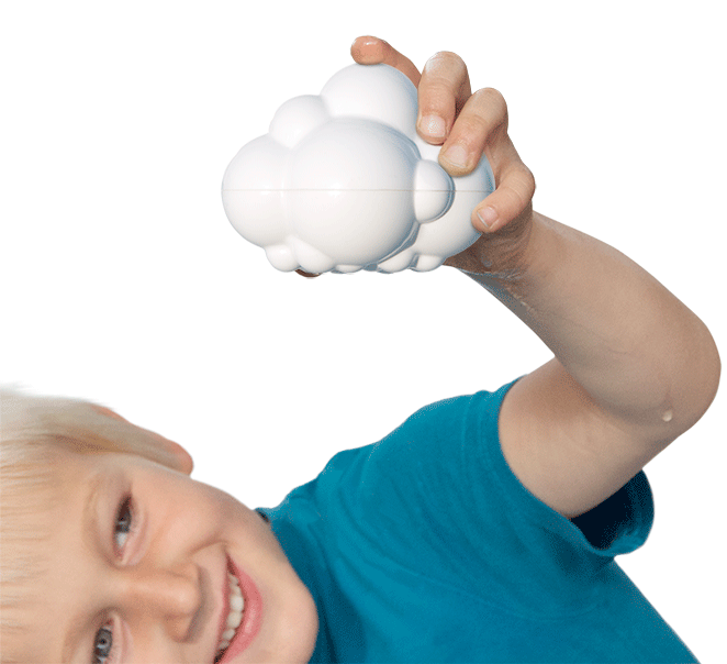 MOLUK Plui Rain Cloud Bath Toy