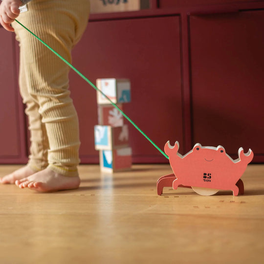 Pull Along Crab