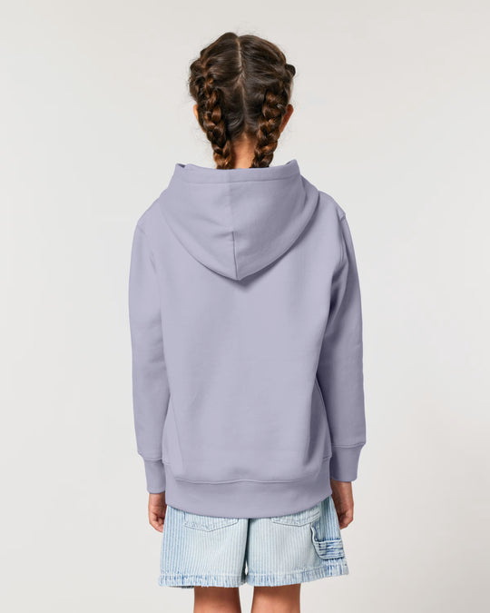 Organic Kids' Hoodie | Chip the Seagull 2.0 - Lavender