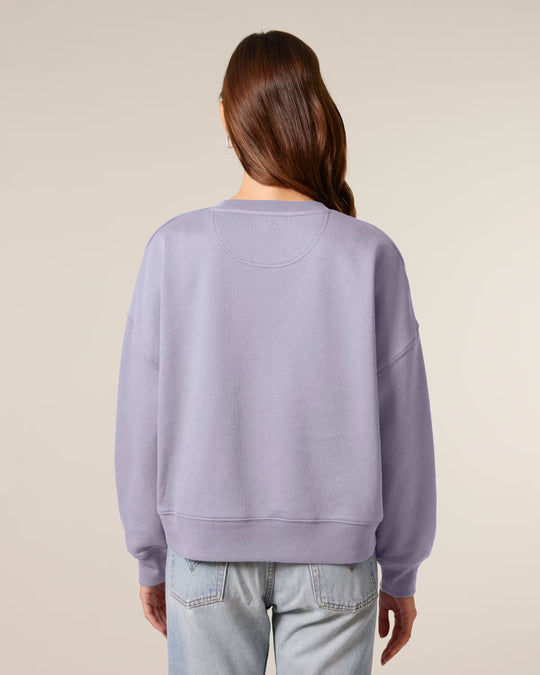 Organic Adult Lavender Sweatshirt - Bum (Brilliant Mum)