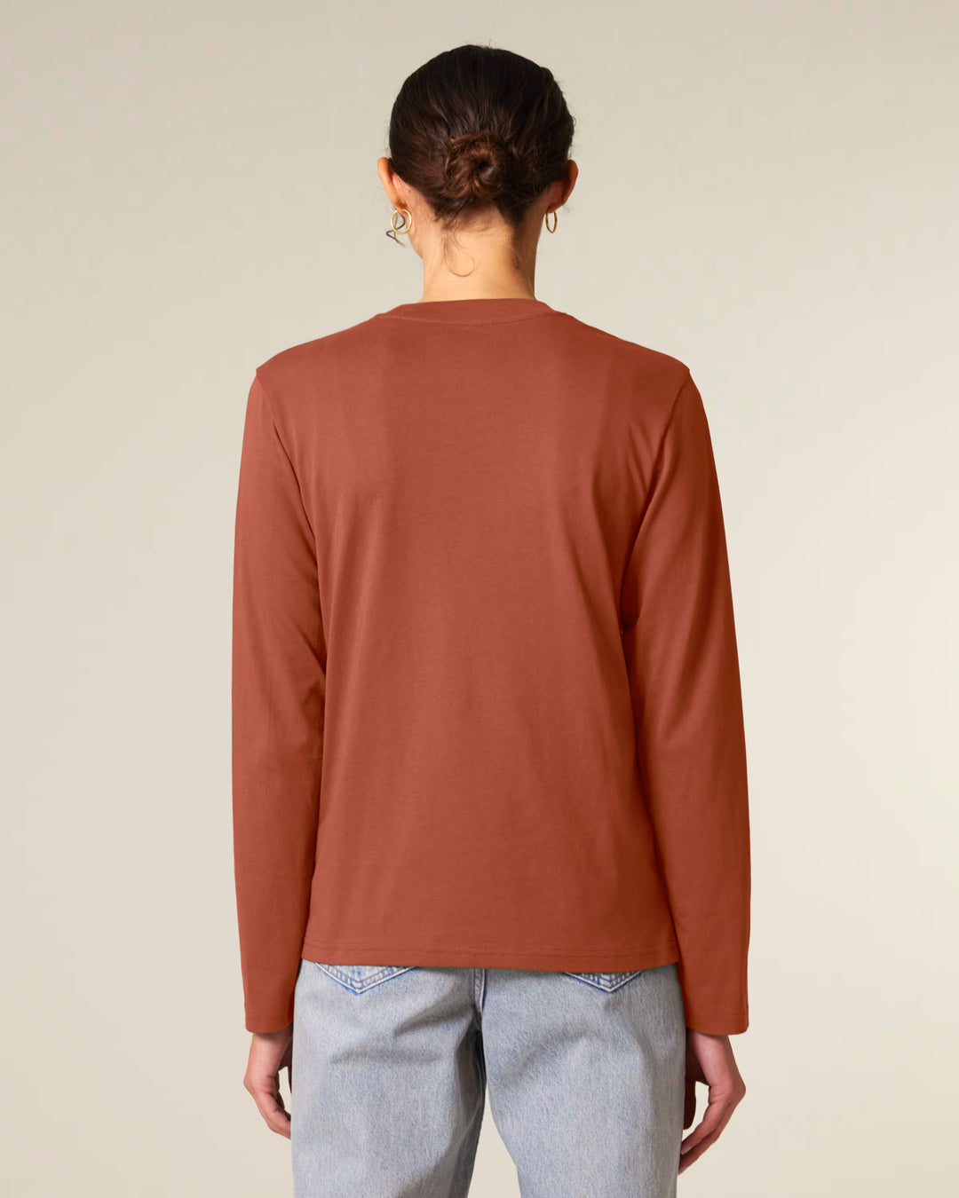 Organic Long Sleeve Adult T-Shirt - Mum Bod