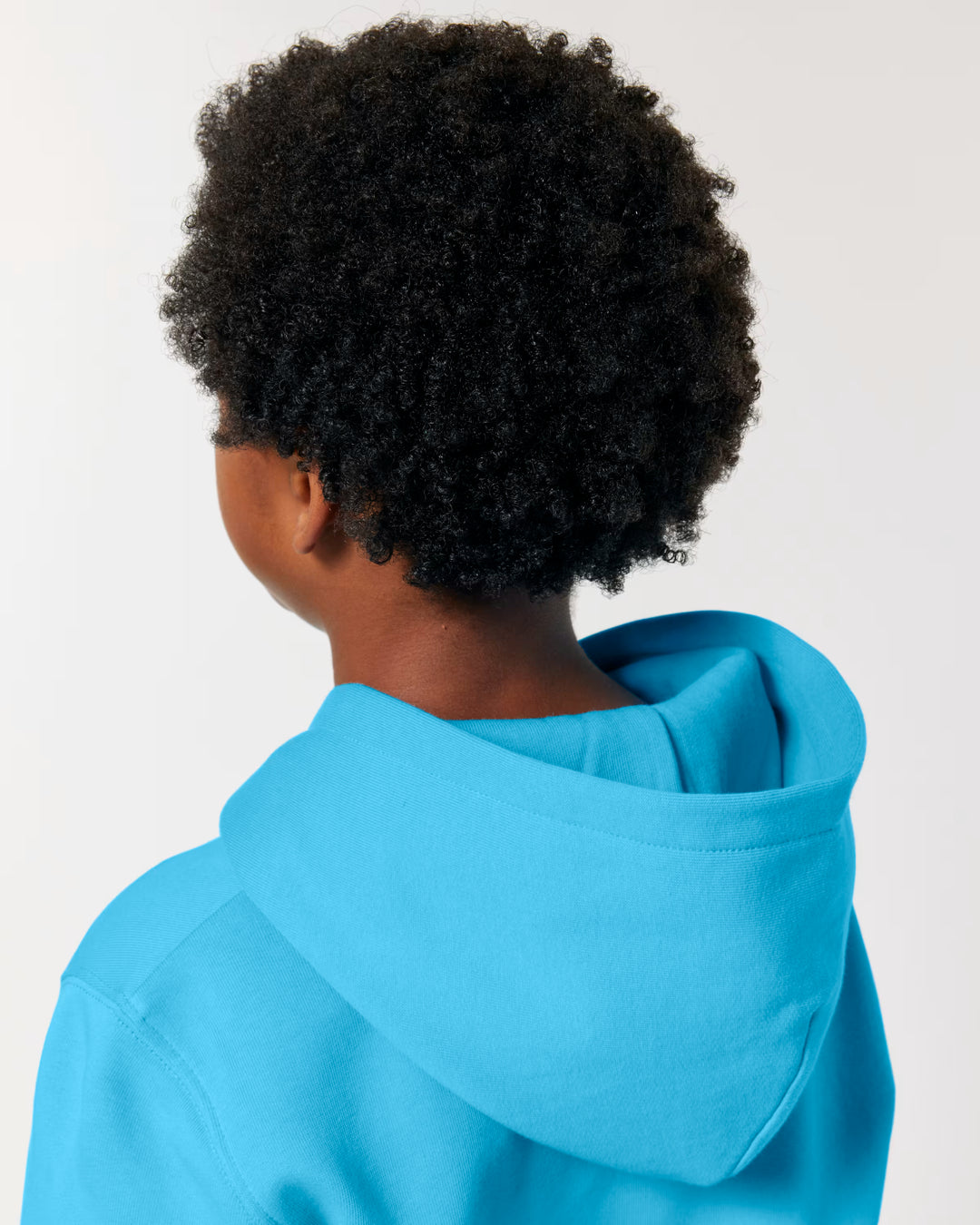 Organic Kids' Hoodie | Chip the Seagull 2.0 - Aqua Blue