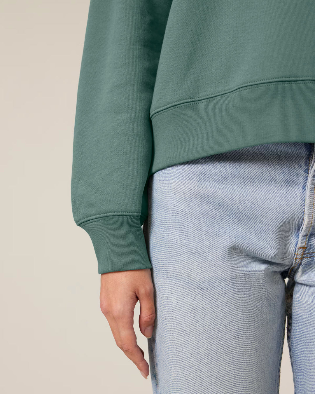 Organic Adult Sweatshirt - Tired
