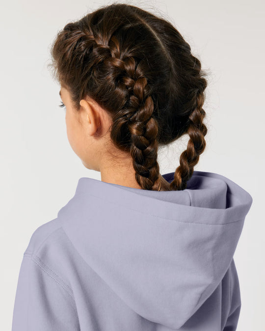 Organic Kids' Hoodie | Chip the Seagull 2.0 - Lavender