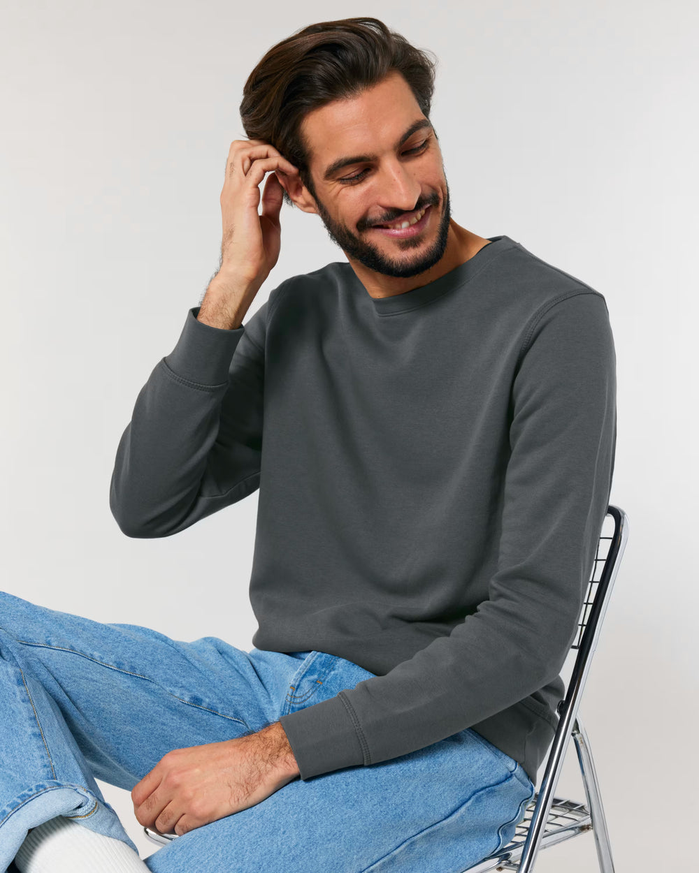 Organic Adult Sweatshirt - Tired