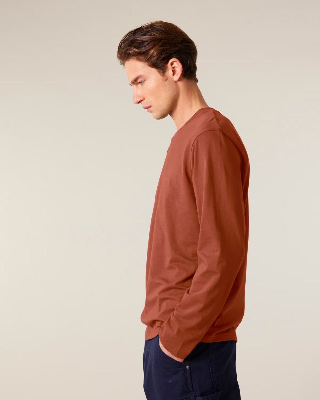 Organic Long Sleeve Adult T-Shirt - Dad Bod